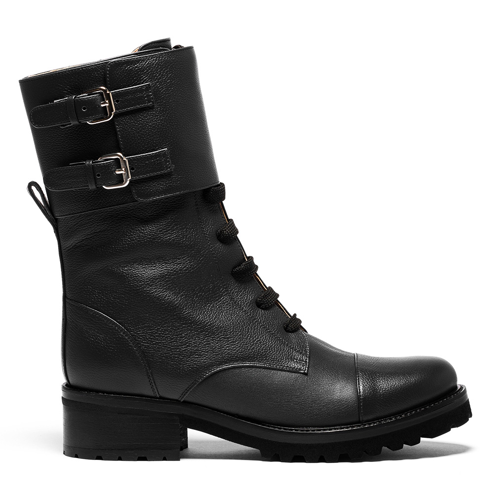 Anfibi donna neri | mod. Soha nero | Cavallini